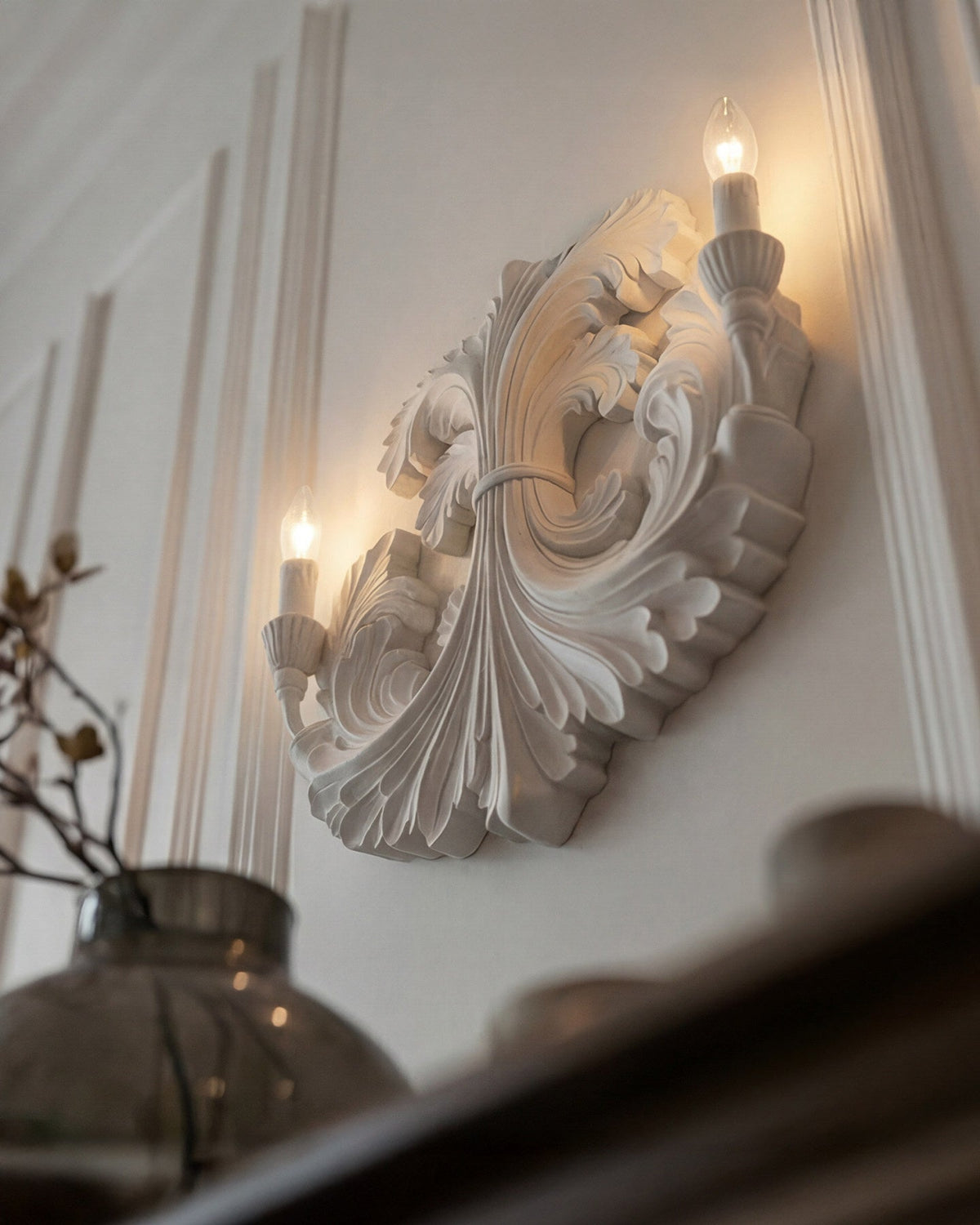 Acanthia Metal Wall Sconce — product view 5