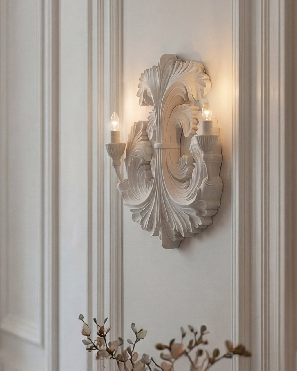 Acanthia Metal Wall Sconce — product view 7