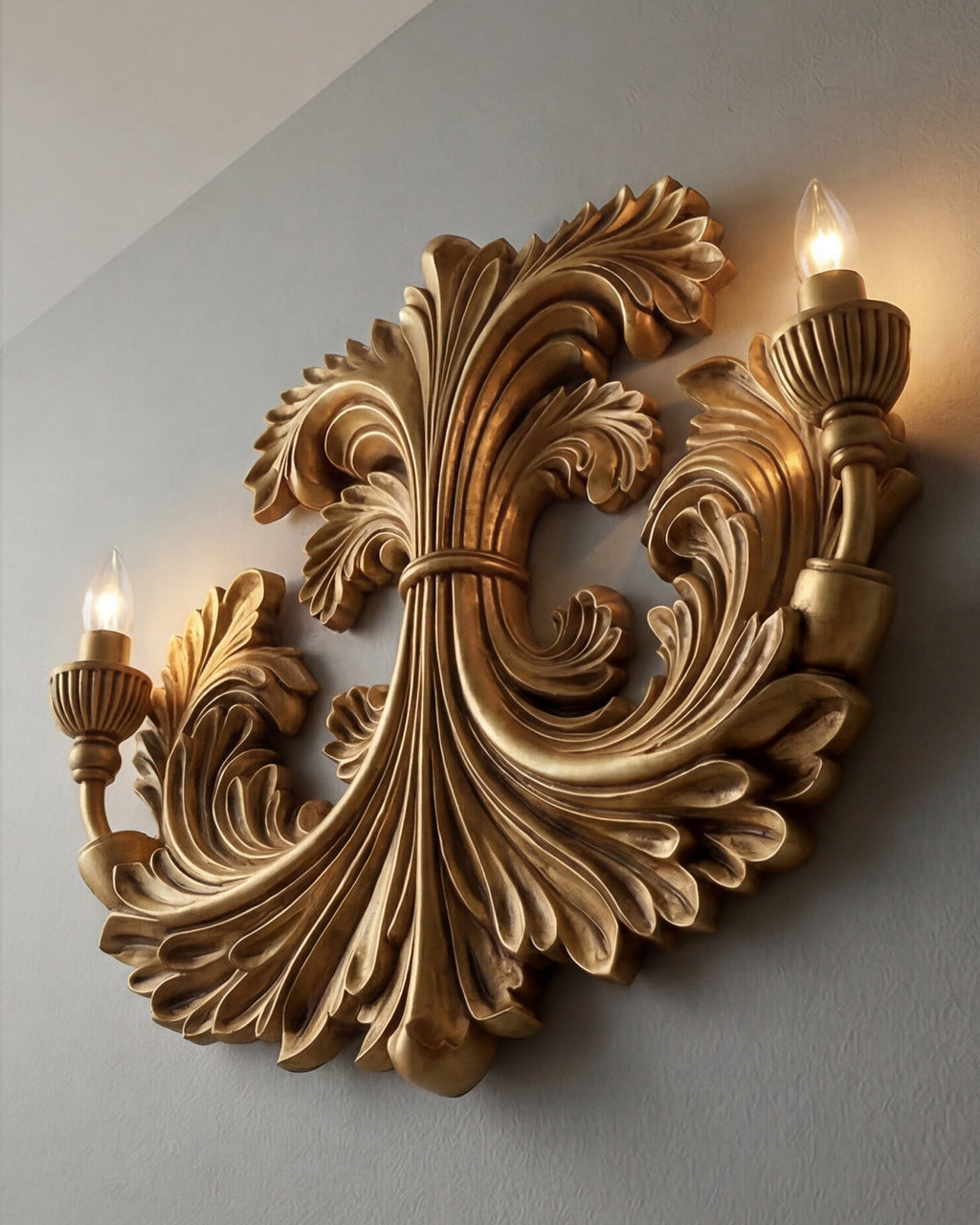 Acanthia Metal Wall Sconce — product view 8