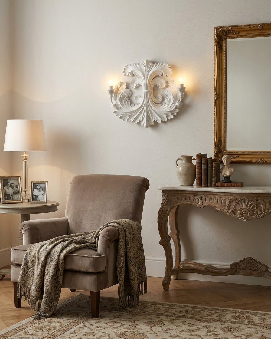 Acanthia Metal Wall Sconce — product view 9