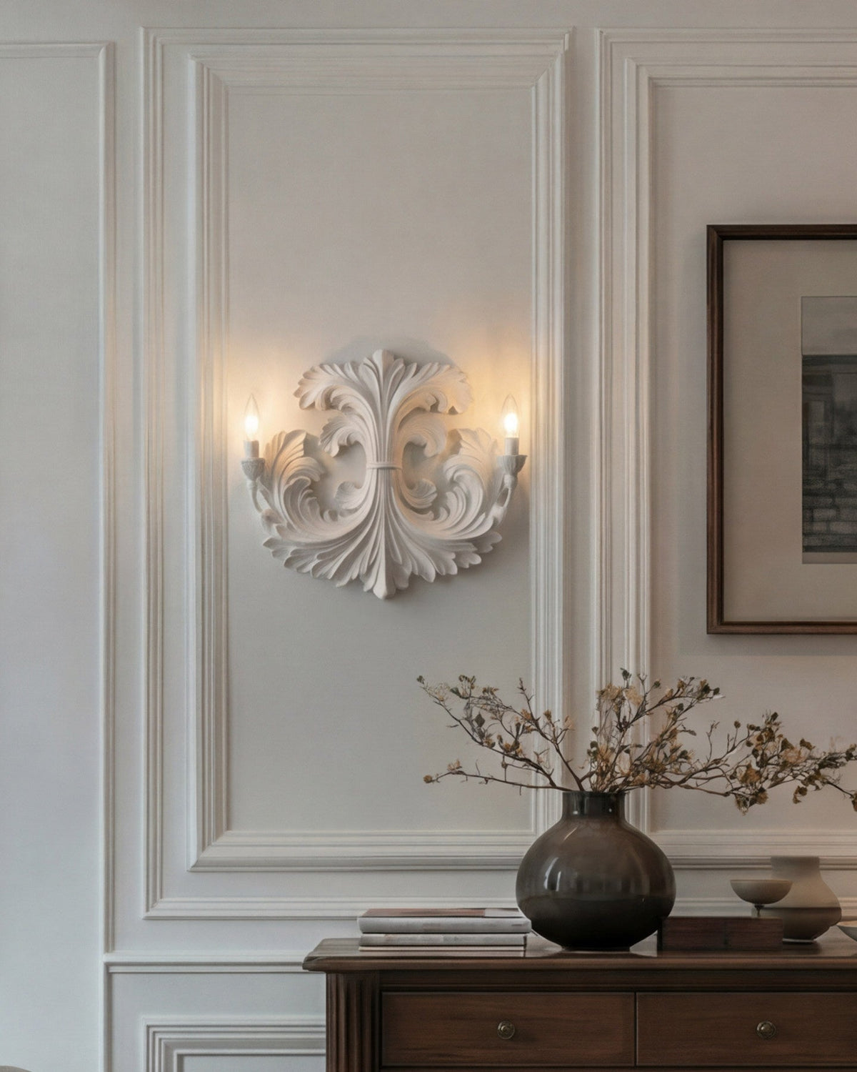 Acanthia Metal Wall Sconce — product view 12