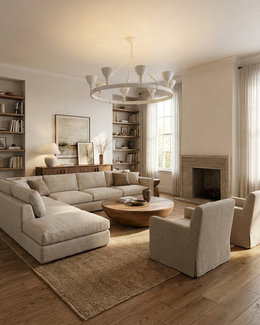 Cremora Brass Chandelier — product view 4