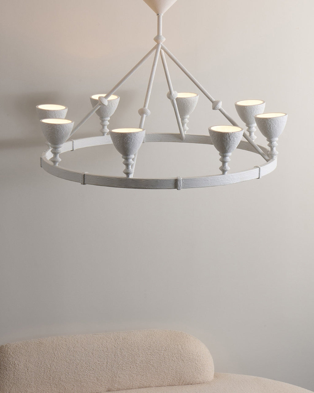 Cremora Brass Chandelier — product view 9