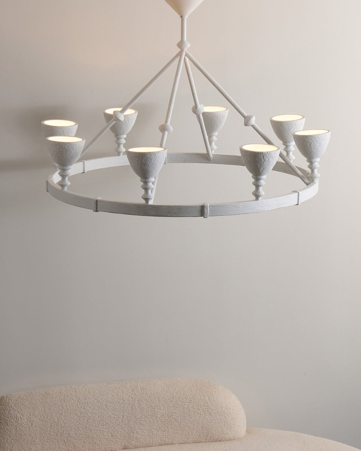 Cremora Brass Chandelier — product view 9