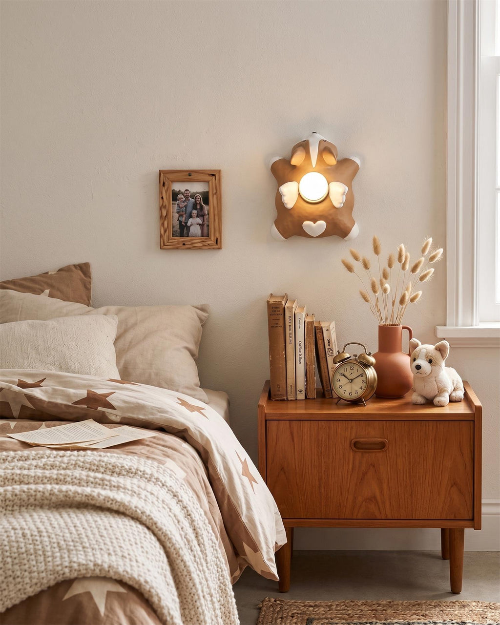 Dreamy Paws Metal Wall Sconce — product view 5