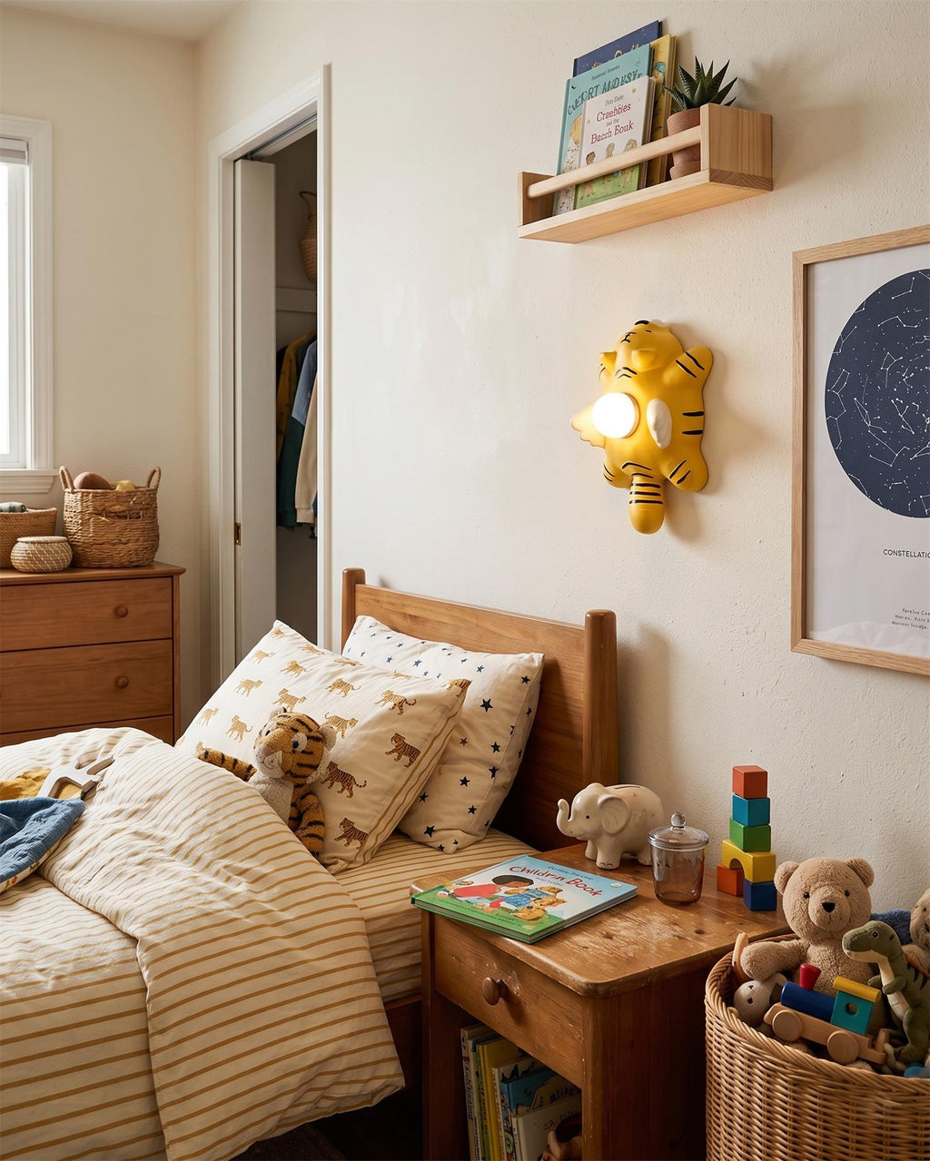Dreamy Paws Metal Wall Sconce — product view 6