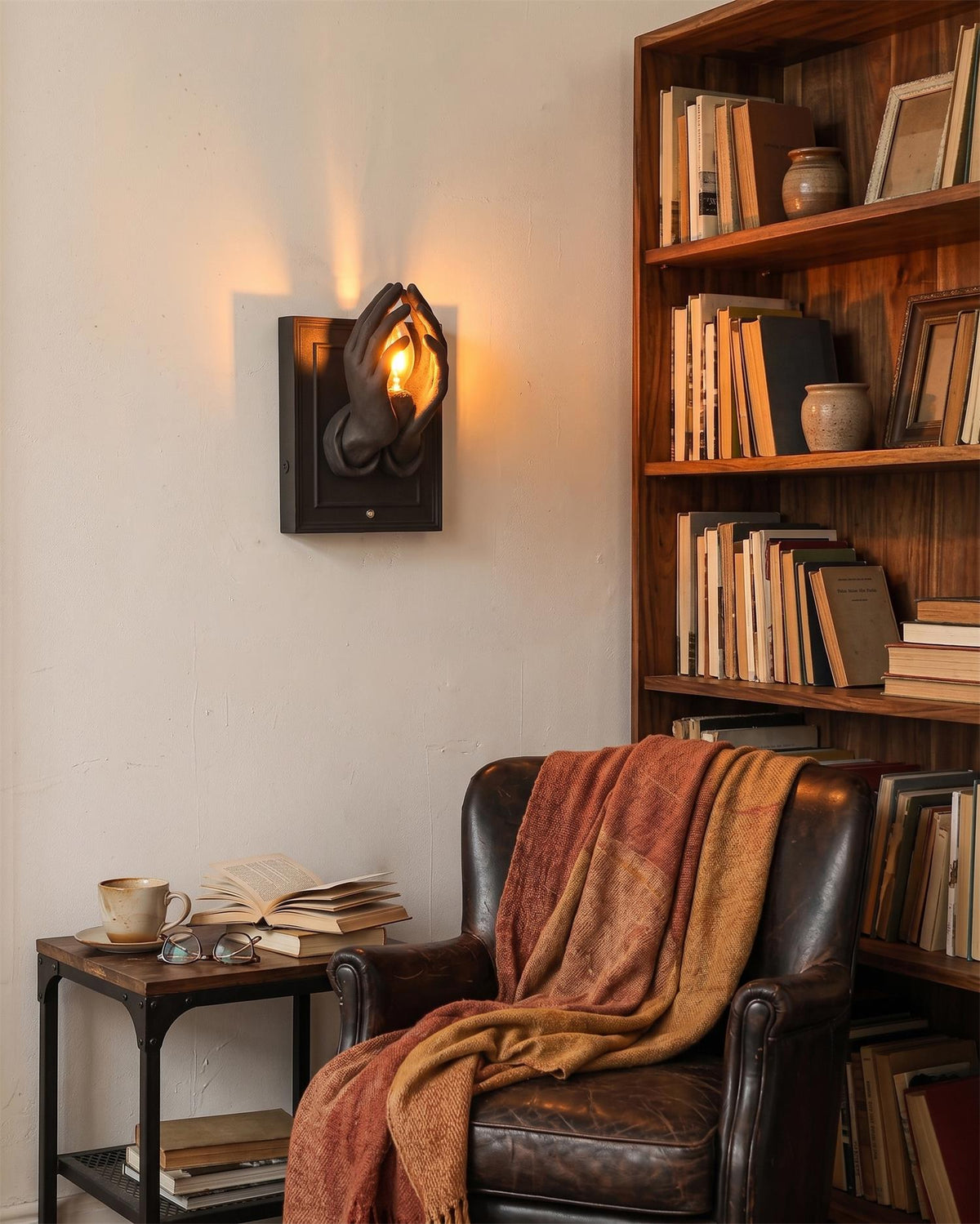 Noctara Metal Wall Sconce — product view 4