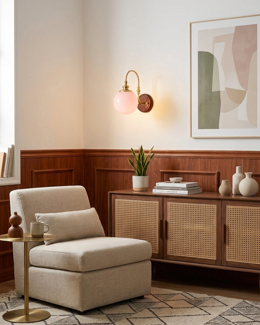 Marovin Glass Wall Sconce — product view 2