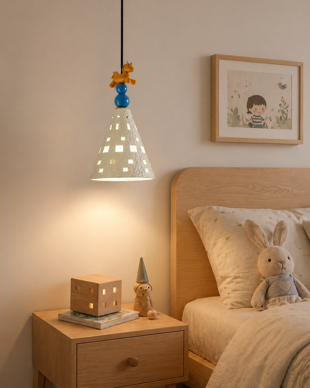 Lumo Pony Metal Pendant Light — product view 7