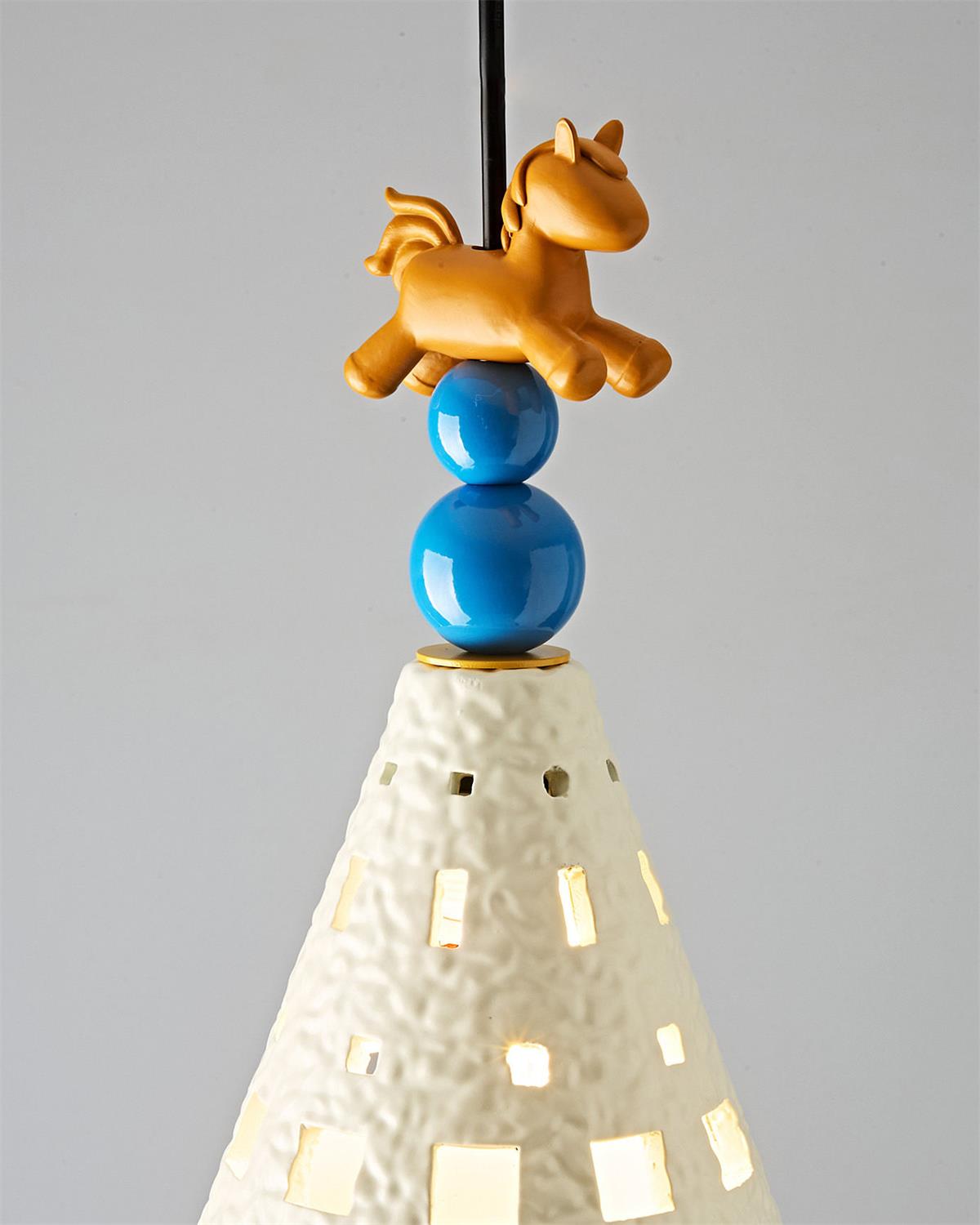 Lumo Pony Metal Pendant Light — product view 16