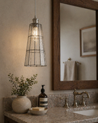 Azurielle Glass Pendant Light — product view 7