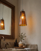 Azurielle Glass Pendant Light — product view 10