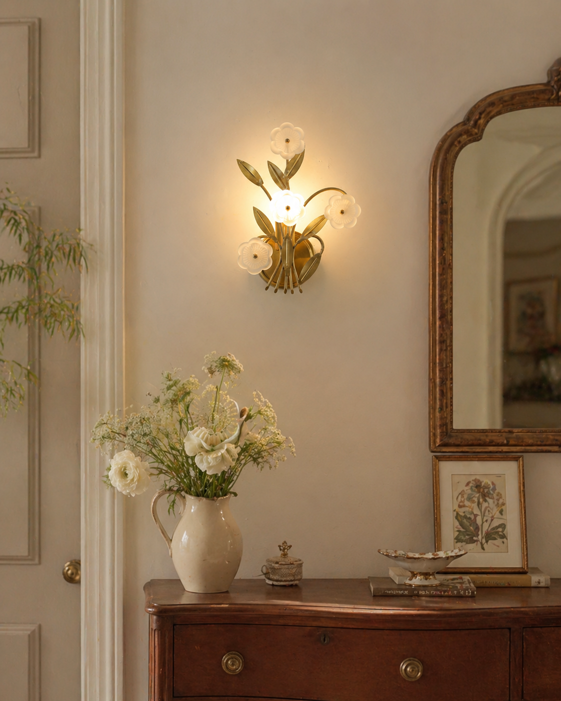 Virella Glass Wall Sconce — product view 3