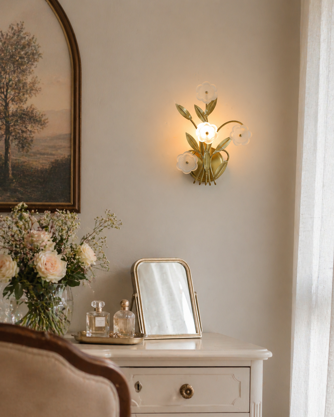 Virella Glass Wall Sconce — product view 6