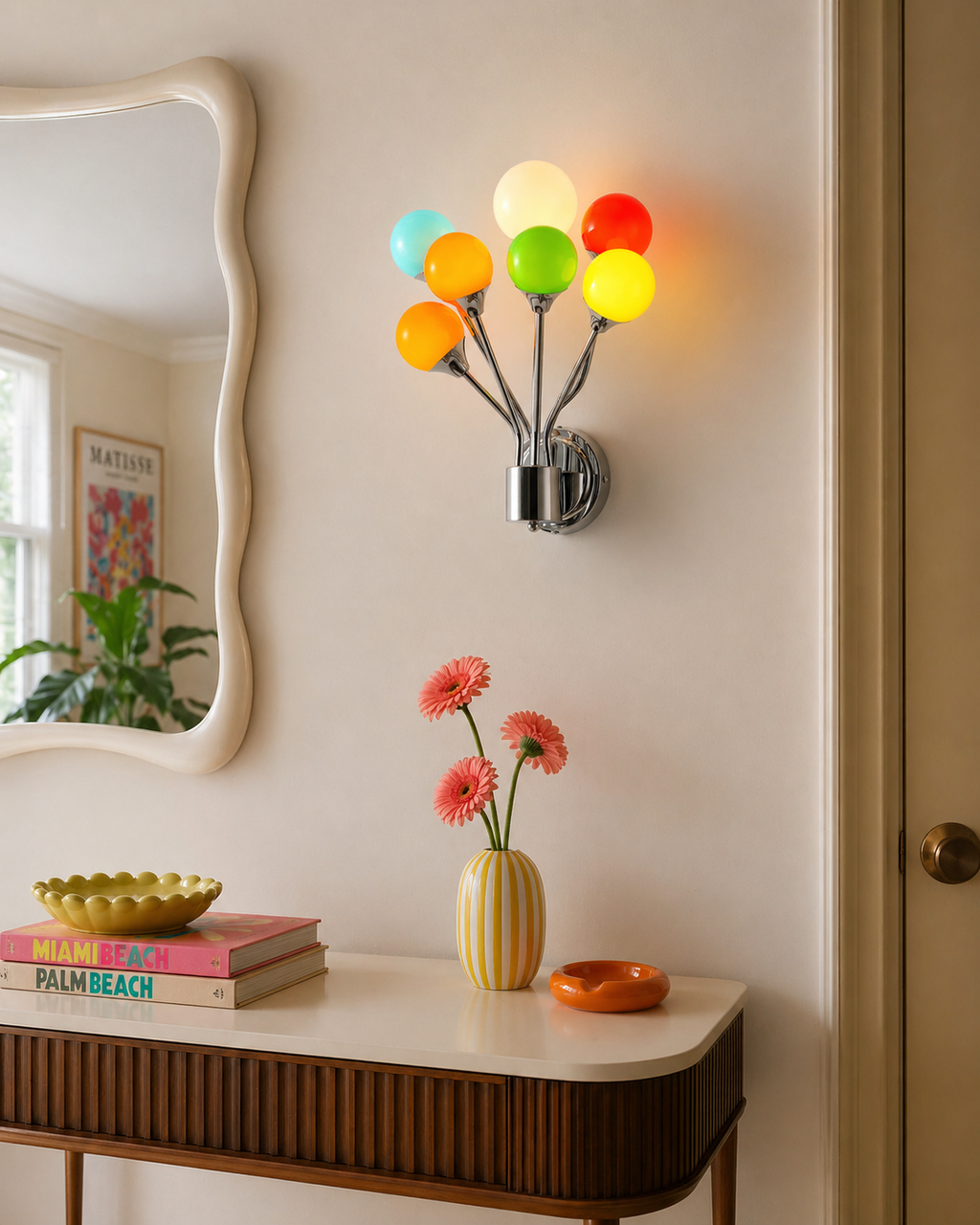 Poplune Glass Wall Sconce — product view 3
