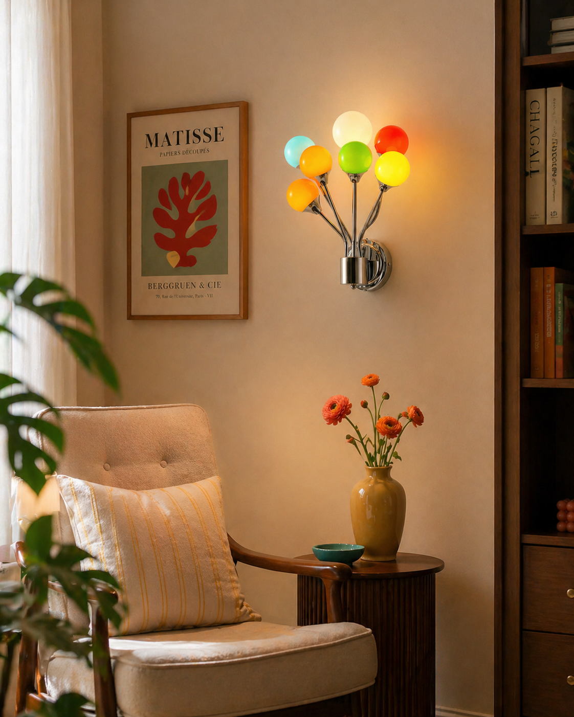 Poplune Glass Wall Sconce — product view 7