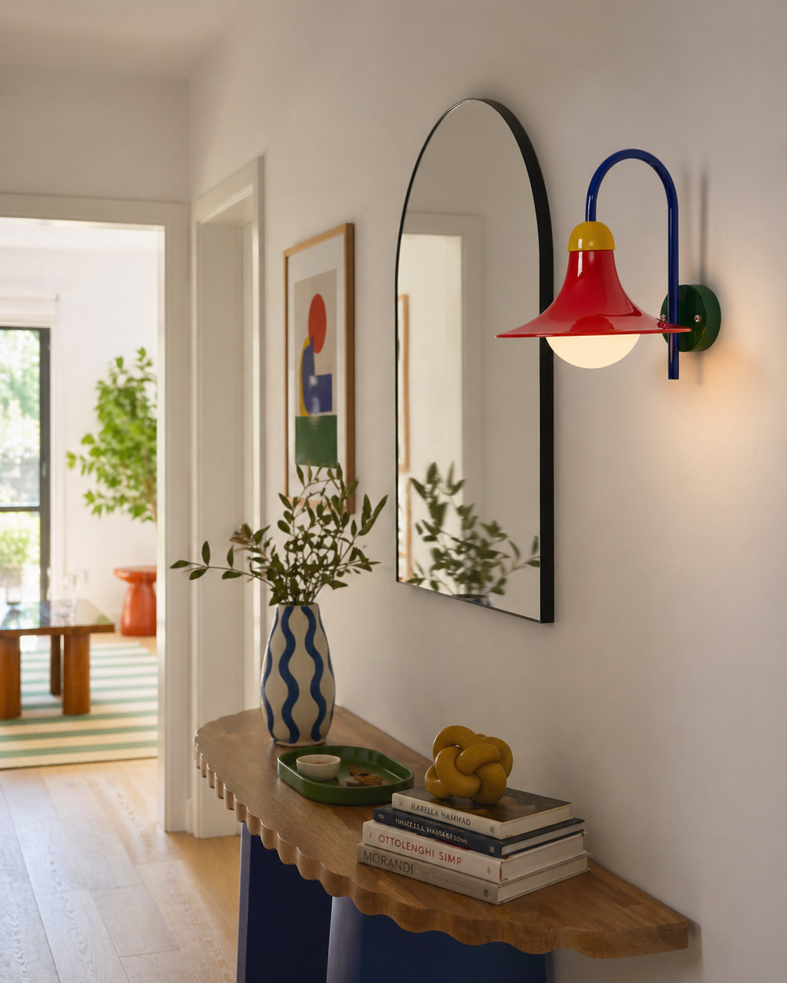 Primora Metal Wall Sconce — product view 2