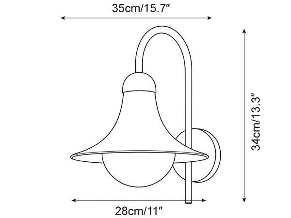 Primora Metal Wall Sconce — product detail 21