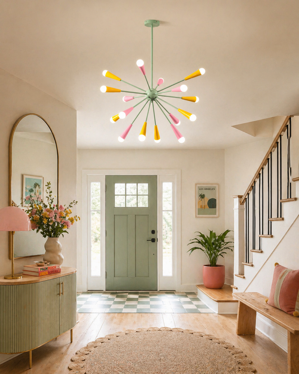 Candyra Metal Chandelier — product view 2