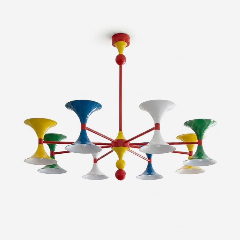Lunetti Metal Chandelier — product view 1
