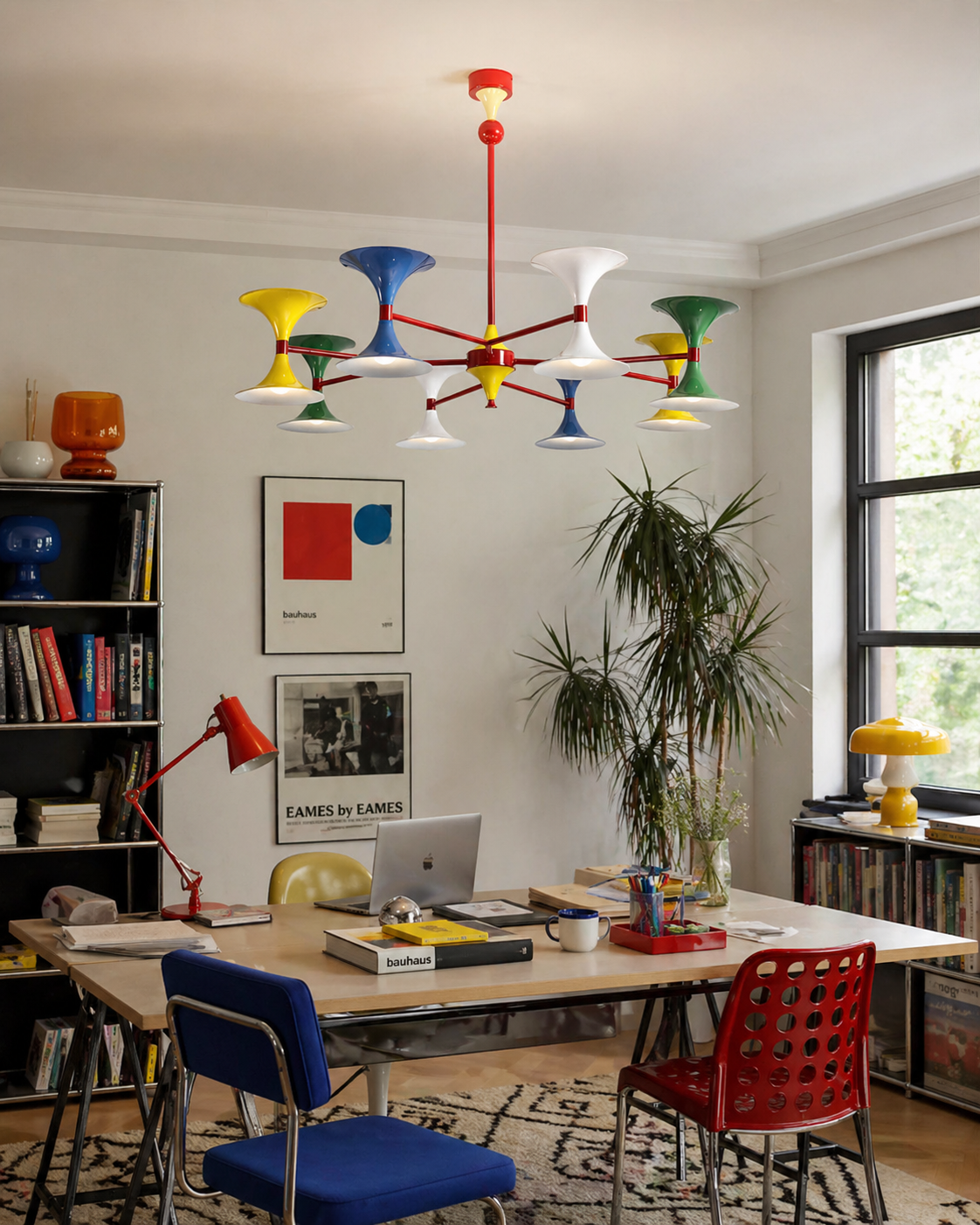 Lunetti Metal Chandelier — product view 3