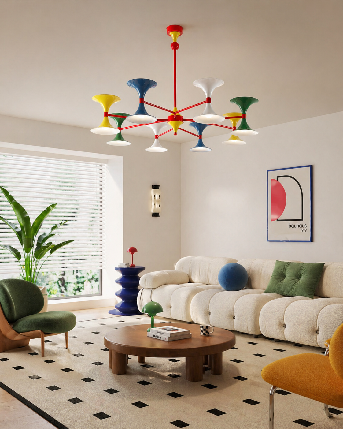 Lunetti Metal Chandelier — product view 4