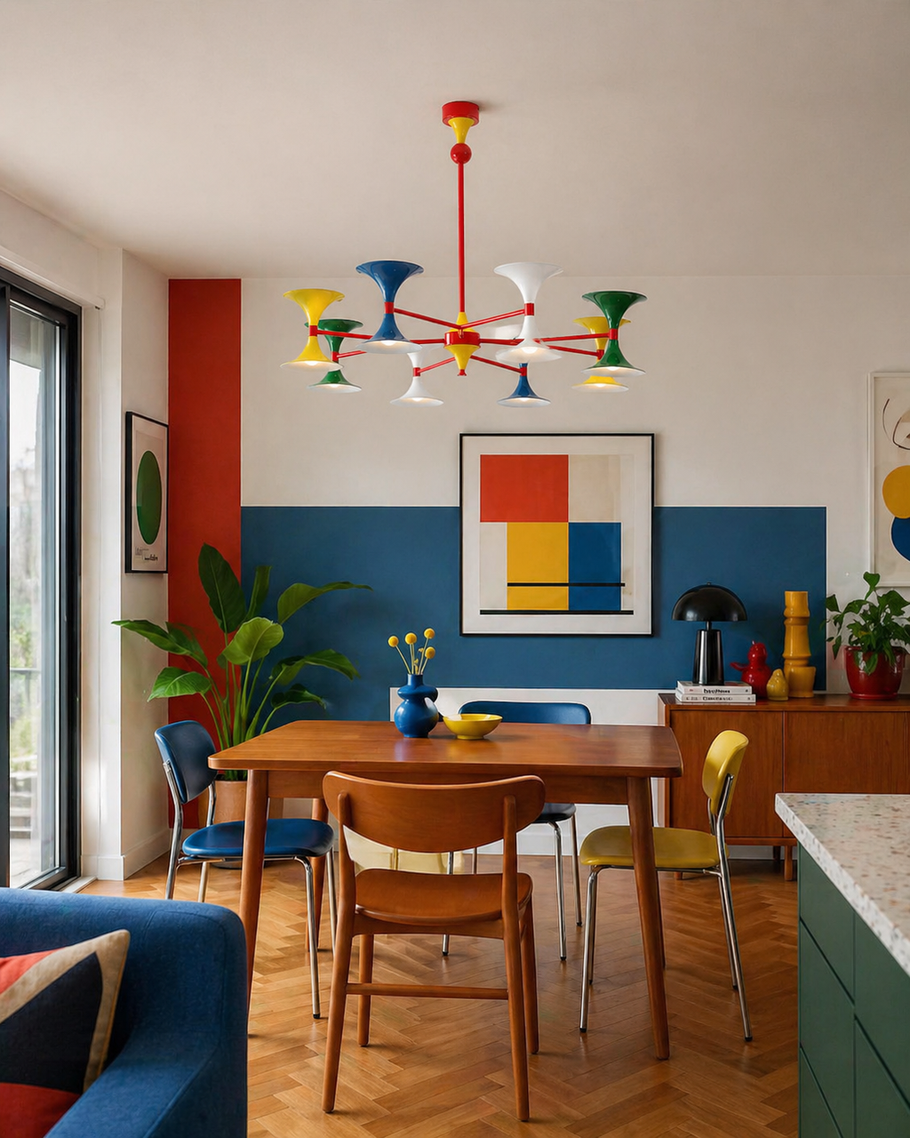 Lunetti Metal Chandelier — product view 6