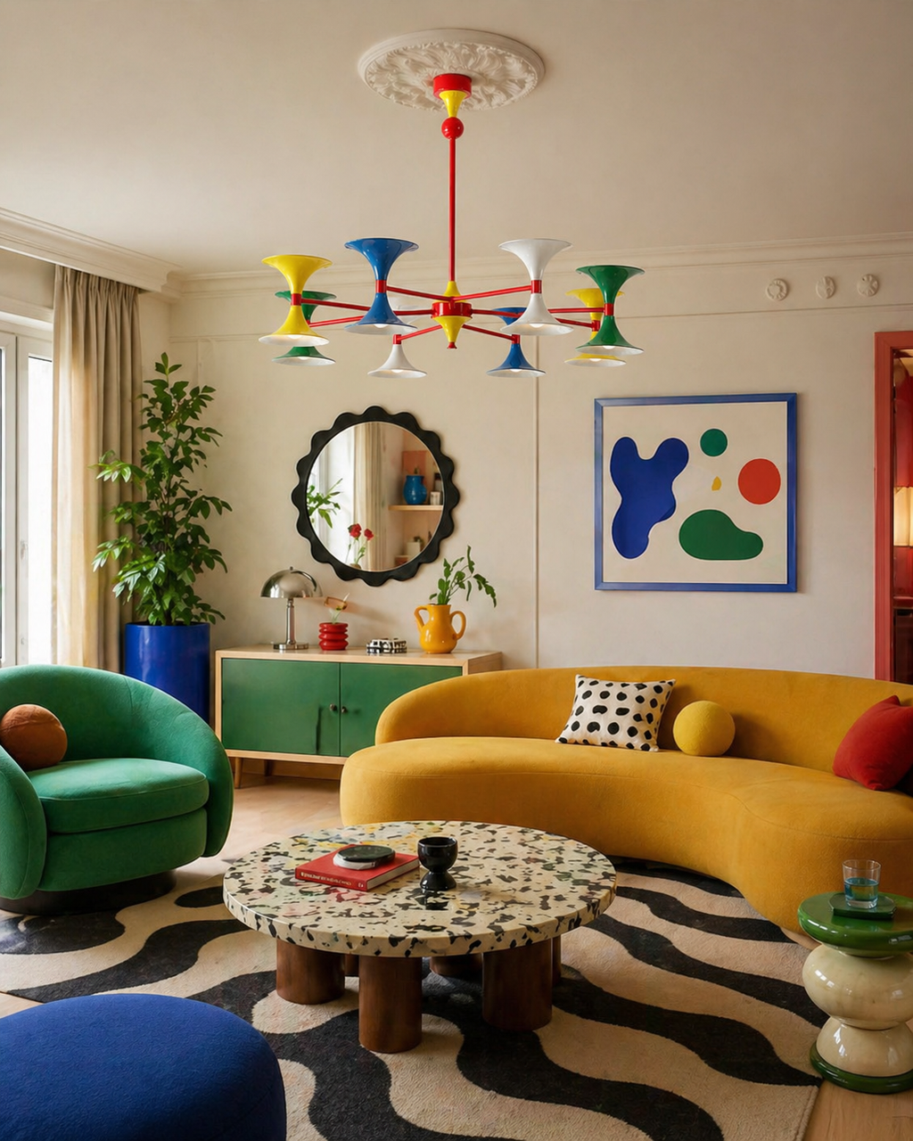 Lunetti Metal Chandelier — product view 7