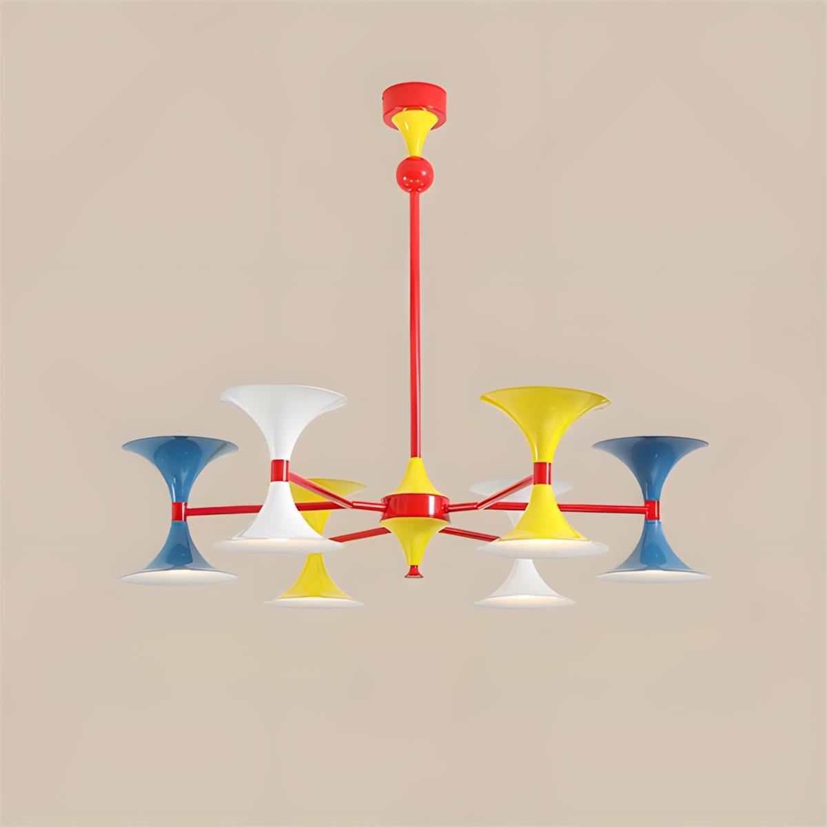 Lunetti Metal Chandelier — product view 9