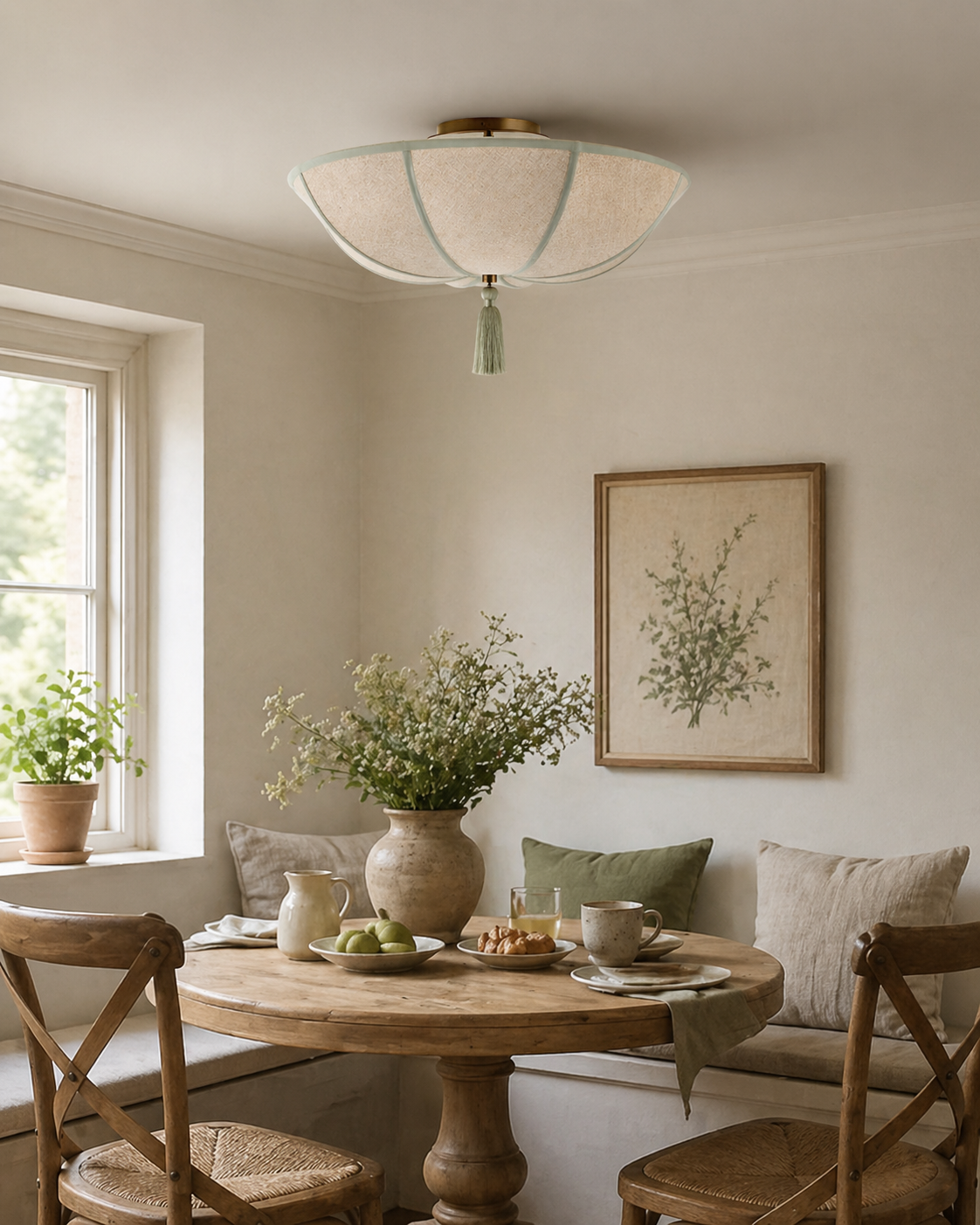 Tassel Fabric Ceiling Light — product view 6