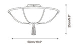 Tassel Fabric Ceiling Light — product detail 13