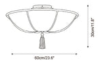 Tassel Fabric Ceiling Light — product detail 14
