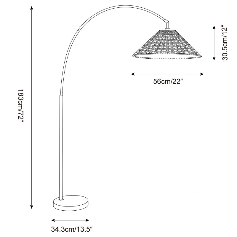 Madera Floor Light — product view 5