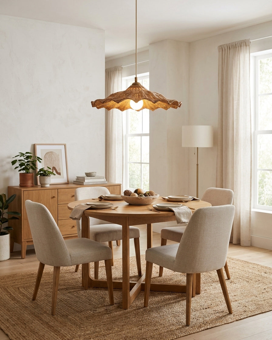 Ravela Rattan Pendant Light — product view 4