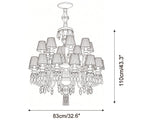 Cielora Chandelier — product detail 26