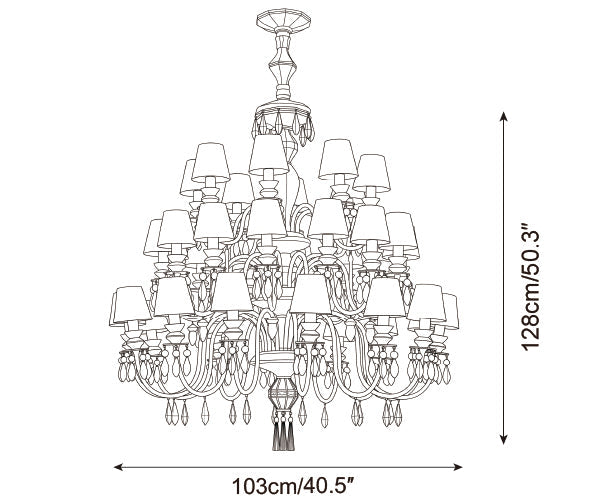 Cielora Chandelier — product detail 27
