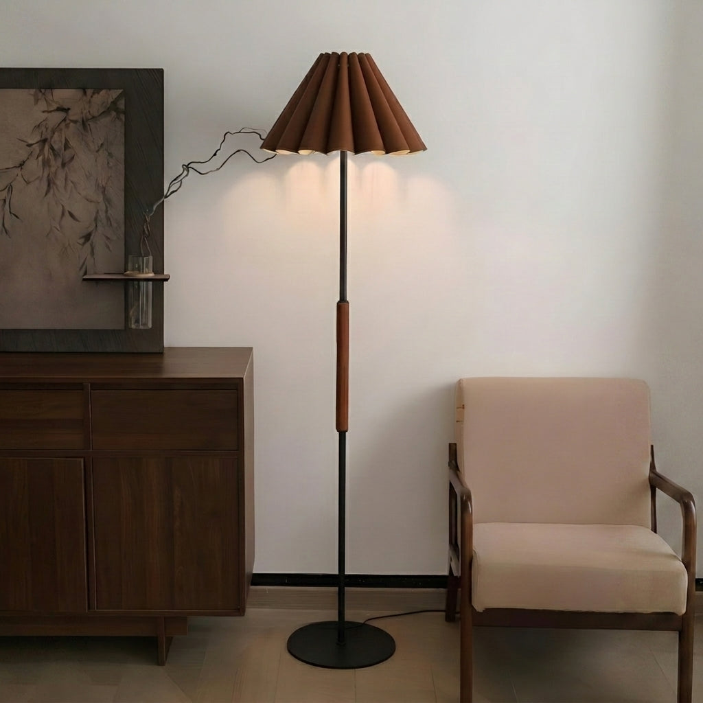 Marlow Pleat Floor Light — product view 2