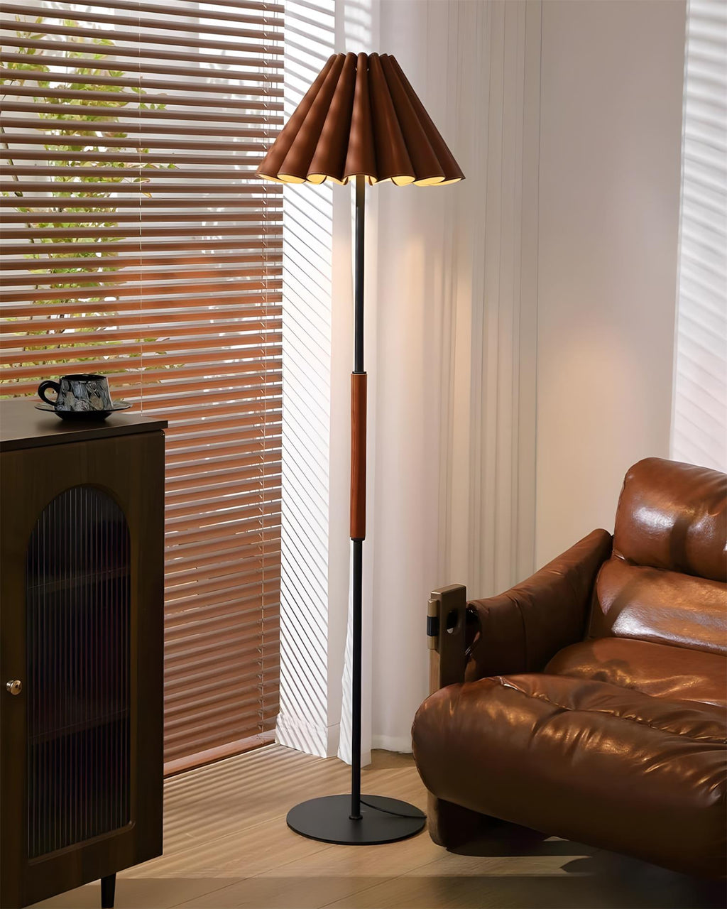 Marlow Pleat Floor Light — product view 6