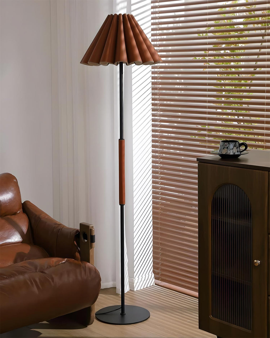 Marlow Pleat Floor Light — product view 7