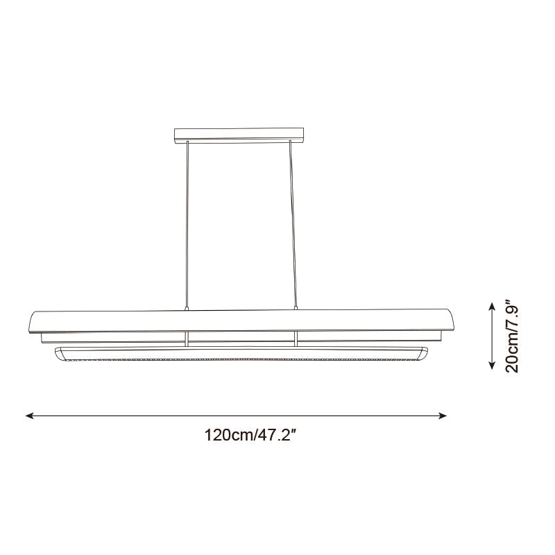 Merrow Linear Chandelier — product view 5