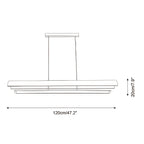 Merrow Linear Chandelier — product view 5