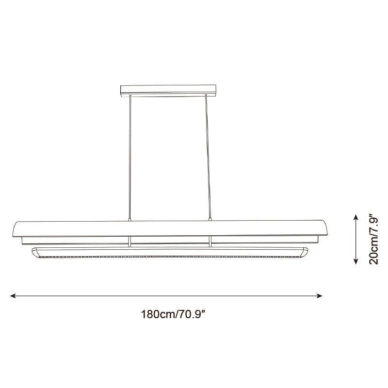 Merrow Linear Chandelier — product view 7