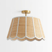 Gold & Natural Raffia