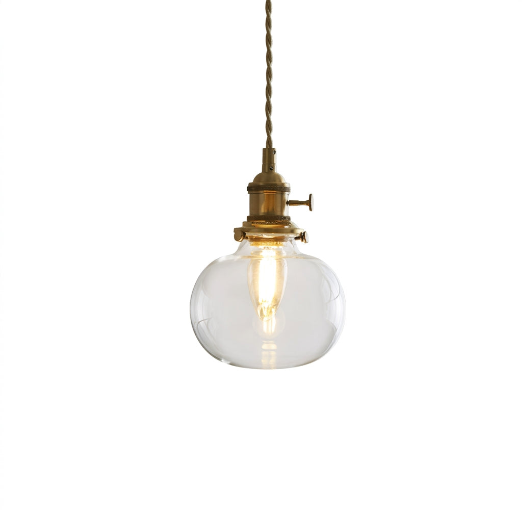 Jasmine Glass Plug In Pendant Light — product view 9