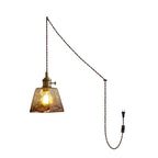 Retro Adonia Plug In Glass Pendant Light — product view 7