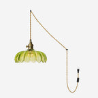 Larena Glass Plug In Pendant Light — product view 1