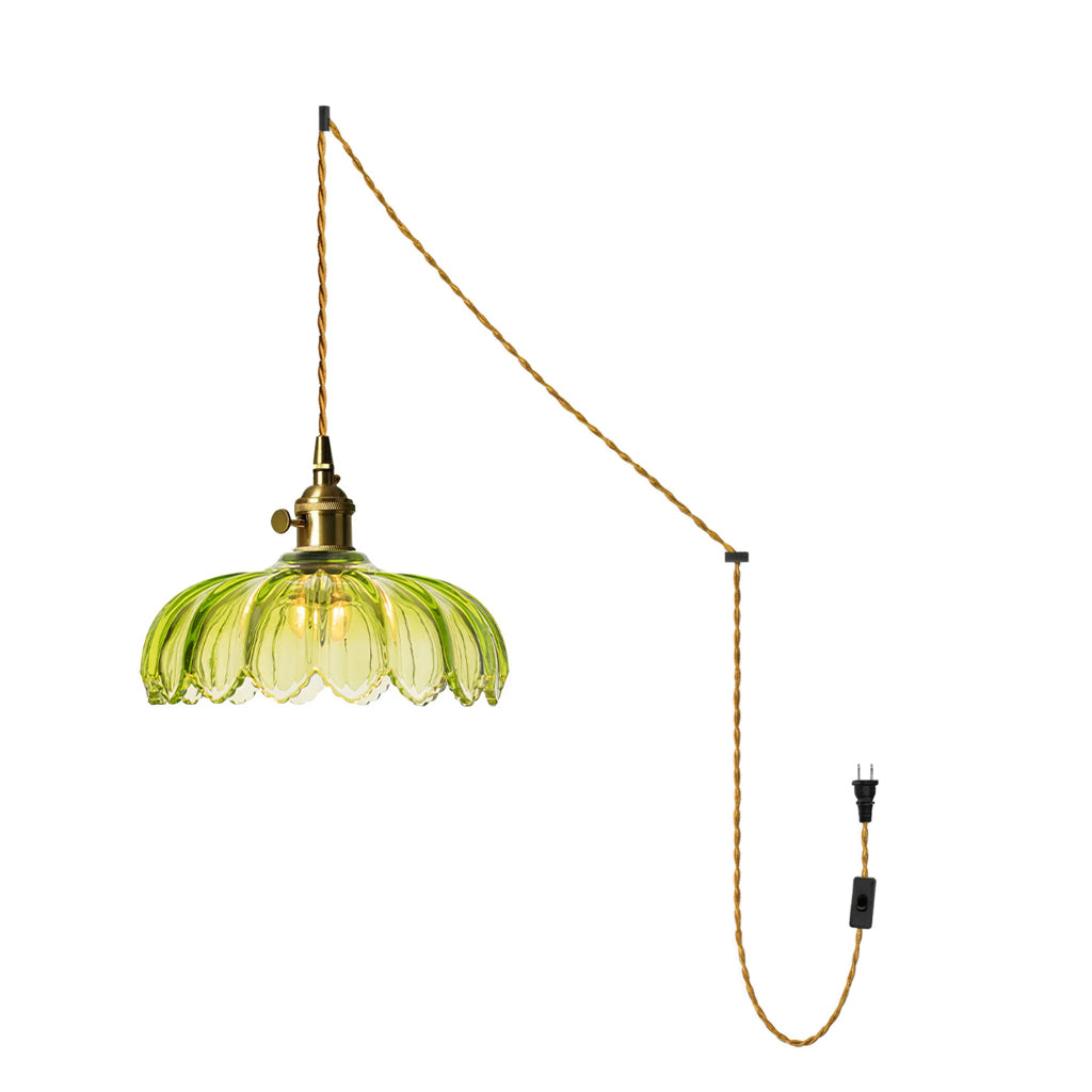 Larena Glass Plug In Pendant Light — product view 10