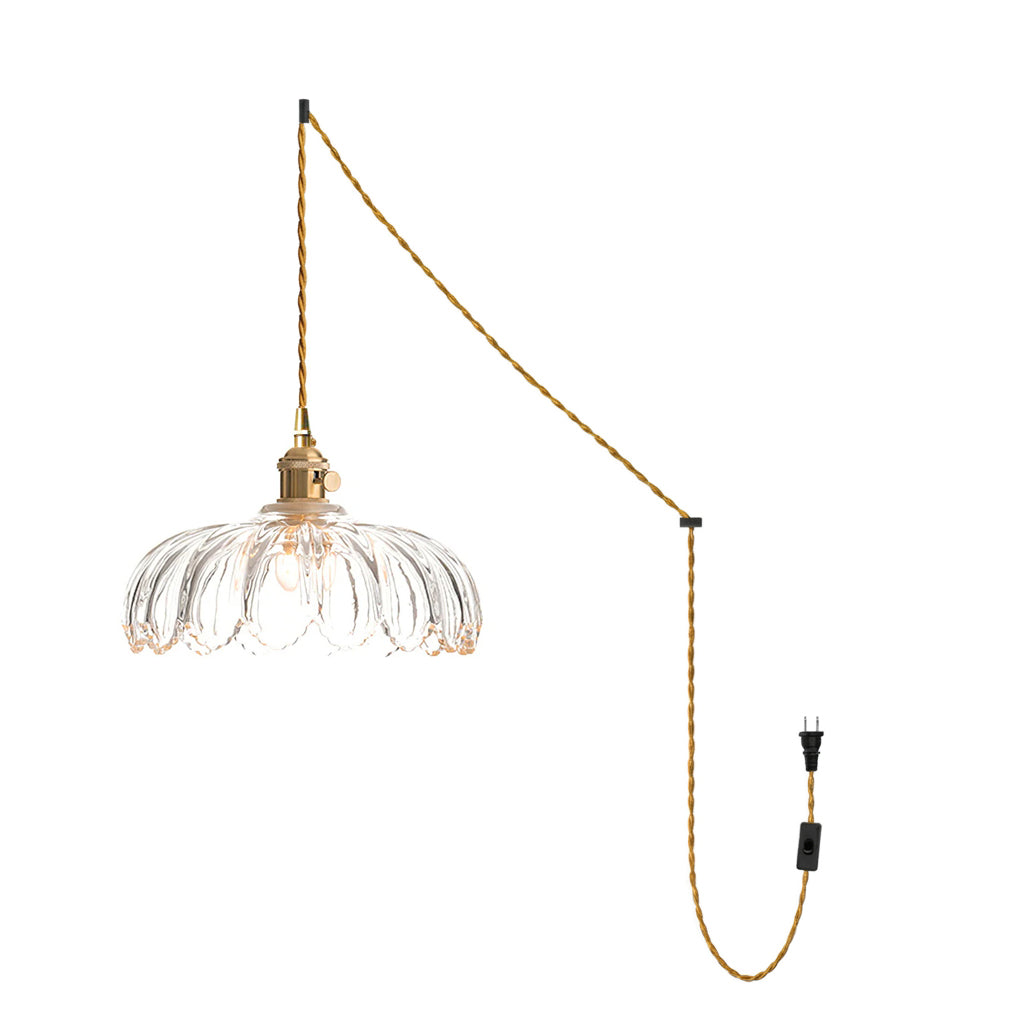Larena Glass Plug In Pendant Light — product view 11