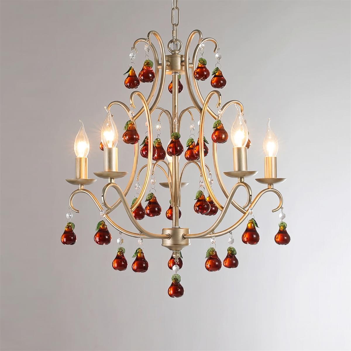 Maristelle Glass Chandelier — product view 10