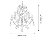 Maristelle Glass Chandelier — product detail 18